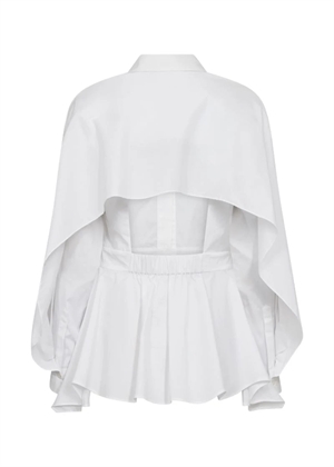 Poppi skjorte Bright White Copenhagen Muse 